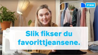 Slik fikser du hull og revner i favorittjeansen [upl. by Malin]