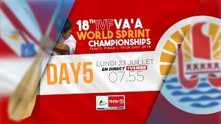 18TH IVF VAA WORLD SPRINT CHAMPIONSHIPS 2018  JOUR 5 version française [upl. by Casimir]