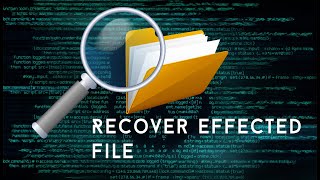 Recover Virus Ransomware Effected Files [upl. by Pangaro]