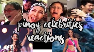 Pinoy Celebrities REACTIONS to Miss Universe 2018 Catriona Gray  Raven DG [upl. by Giraud885]