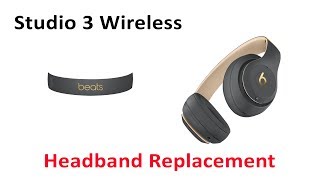 Tutorial How To Repair Replace Beats By Dre Studio 3 Broken Headband [upl. by Marienthal848]