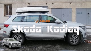 Dachträger AGURI PRESTIGE für Skoda Kodiaq [upl. by Atteiluj]