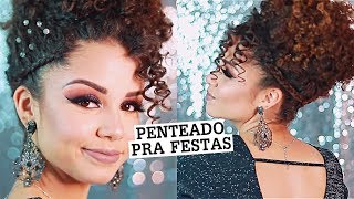 PENTEADO PRA FESTA MADRINHAS FORMANDAS  CACHEADAS E CRESPAS  AnaTodoDia 15 [upl. by Kresic]