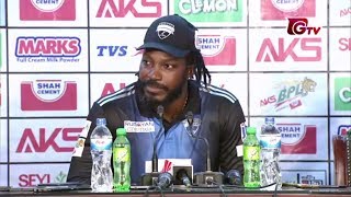 Press Conference after winning BPL final Match 2017 [upl. by Notyap]