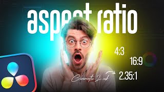 04 TIPS  Cinematic ASPECT RATIO in DaVinci Resolve  Film Look [upl. by Gorga]