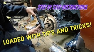 PT Cruiser Turbo Complete Brake Job amp Flush How to [upl. by Enahc]