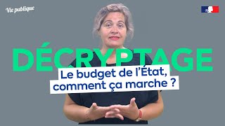 Le budget de l’État comment quotça marchequot [upl. by Brigitte227]