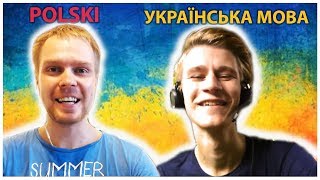 Is Polish similar to Ukrainian Polish Ukrainian conversation [upl. by Yelsew]