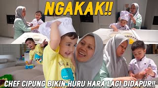 CHEF CIPUNG BIKIN RESEP JUALAN JASUKE BIKIN NCUS RINI MELELEH PAS NYOBAIN [upl. by Kimitri815]