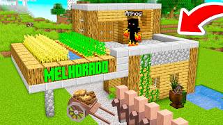 MELHOREI A VILA DO MINECRAFT [upl. by Nic]