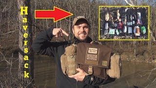 Hidden Woodsman Haversack Kit LoadOut For Overnight and Extended Trips [upl. by Demaggio]