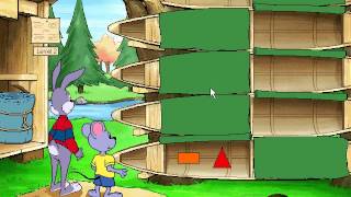 Reader Rabbit Kindergarten  Part 8 Canoe Match Sleep Tight [upl. by Nnylear]