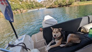 Zrmanja Canyon mit dem Boot Teil 22  Revierführer Dalmatien Kroatien [upl. by Aradnahc]