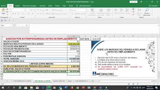 COMO LIQUIDAR LA SANCIÓN POR EXTEMPORANEIDAD [upl. by Calista]