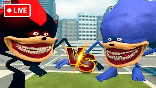 🔴LIVE INSANE SHADOW TAPES VS INSANE SONIC TAPES In Garrys Mod [upl. by Pickford561]