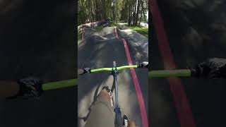 How many manuals dirtjumper mtb pumptrack mtblife [upl. by Dhaf]