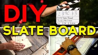 DIY Slate Board  Tomorrows Filmmakers [upl. by Llenaej125]