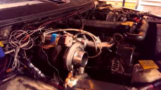 Dyno testing Switchblade Turbocharger with Suprock Tech VGT controller [upl. by True360]