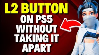 How to Fix Your L2 Button on PS5 without Taking it Apart [upl. by Wilber]