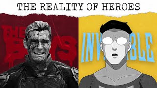 The Reality Of Heroes  The Boys amp Invincible [upl. by Ailefo]