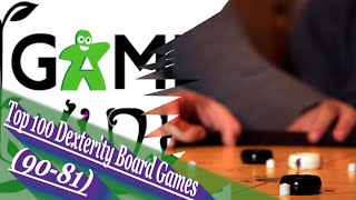 Top 100 Dexterity Board Games 9081  w Game Vine [upl. by Risteau]