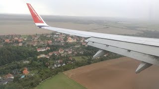 Norwegian Boeing 737800 Oslo  Prague [upl. by Aniretac]