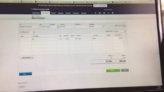Raising An Invoice On Xero amp Reconciling It [upl. by Crandale228]