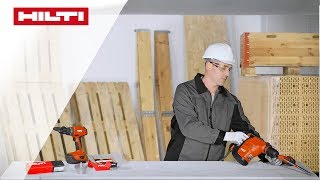 ANLEITUNG zum chemischen Hilti Verbundanker HVU2  Überkopfmontage mit Hohlbohrer [upl. by Litha]