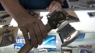 BLADE SHOW 2014  Klecker Knives Peek  The KLAX [upl. by Suillenroc439]