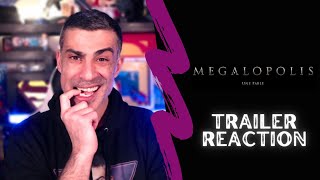 TRAILER REACTION MEGALOPOLIS 2024 [upl. by Aicilaana139]