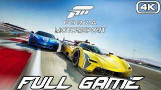 FORZA MOTORSPORT Gameplay Walkthrough FULL GAME 4K 60FPS No Commentary [upl. by Holmann9]