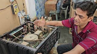 BTZ10000W AHUJA Amplifier l A Zon shooting problem l Ahuja Amplifier DJ Repairing l amplifier [upl. by Katlin]