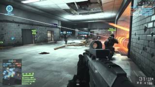 Battlefield 4 PS4 60fps Metro Conquest 64 Players [upl. by Leoj435]