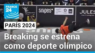 Breaking el único deporte nuevo de los Juegos Olímpicos París 2024 • FRANCE 24 Español [upl. by Tyne]