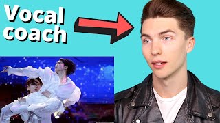 VOCAL COACH Justin Reacts to BTS MMA 2020 방탄소년단 Black Swan Perf  ON  Life Goes On  Dynamite [upl. by Ingar809]