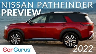 2022 Nissan Pathfinder Preview  CarGurus [upl. by Wendye351]