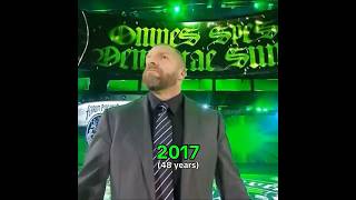 Triple H evolution through the years [upl. by Eidob]