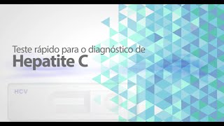 Teste Rápido para o diagnóstico de Hepatite C Alere [upl. by Adnoved]