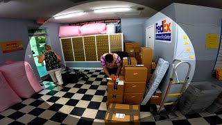 Fedex shipping store packing and daily stuff July 25 2024 [upl. by Ahseikal]