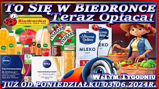 𝐁𝐈𝐄𝐃𝐑𝐎𝐍𝐊𝐀 🐞 Nowa Oferta Promocyjna od 03062024  To się w Biedronce Teraz Opłaca [upl. by Otrebireh]