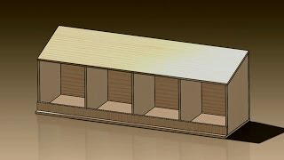 DIY Chicken Nest Box Assembly [upl. by Jaco]