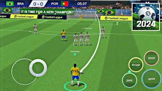 Football League 2024  First Look Gameplay 165 FPS [upl. by Aisauqal16]