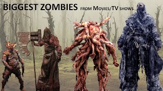 10 Biggest Zombies From Live Action Movies [upl. by Lotsirhc]