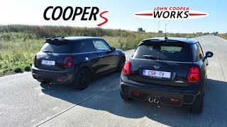 MINI JCW VS MINI Cooper S [upl. by Pepper]