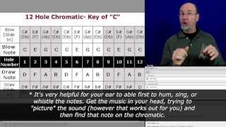 Chromatic Harmonica Ear Training Lesson [upl. by Sowell979]