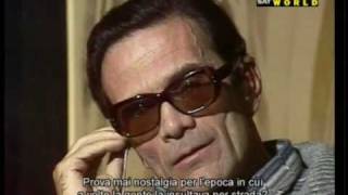 Lultima intervista a Pier Paolo Pasolini 31 Ottobre 1975 [upl. by Frans]