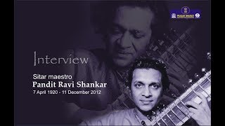 Interview with Pt Ravi Shankar  Sitar Maestro [upl. by Eberto121]