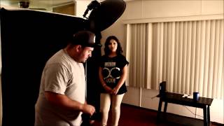 How to use a beauty dish with a speedlite [upl. by Shem]