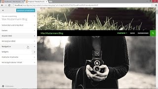 Das StandardTheme »2014« anpassen  WordPress 4 – Das umfassende Training [upl. by Tuhn617]