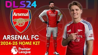 DLS 24 KITS ARSENAL 202425 HOME KIT 🔴⚪ [upl. by Myk]